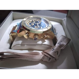 ✓COD MEN'S BVLGARI watch complete set 2 box,1 paperbag,1extra white box,BVLGARI card, (2)