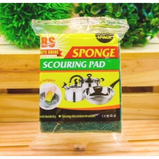 Sponge Scourer Multipurpose Cleaning Scrub Kitchen Dish Scrubber Wash Scouring Pad