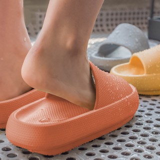 flip-flopsPillow Slides Slippers Comfy Shoes Non-slip Bathroom Home shoesThicked Bottom Slippers Sli
