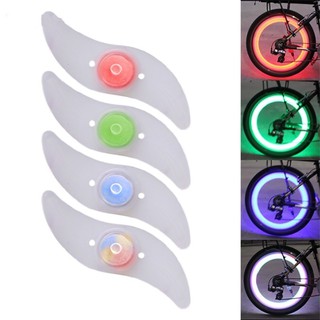 （COD）Safety Bright Bike Cycling Car Wheel Tire Tyre LED Spoke Light Lamp