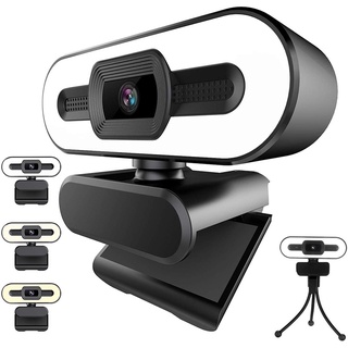 Octopustripodmini stand✐♛﹉Webcam 1080p ring Light Full HD Web Camera PC Mac Laptop tripod Desktop US