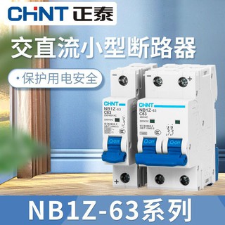 Chint AC/DC Circuit Breaker Air SwitchNB1Z-63 1P/2P 10A-63A DC220VDC Open