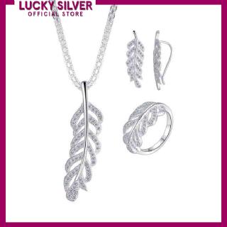 Lucky Silver Italy 92.5 Silver Ladie's Set S33