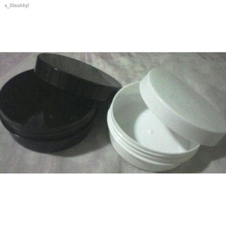 New๑△50g -100g - 200g FLAT COLORED TWISTED PLASTIC CONTAINER