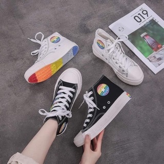 #476 Rainbow sole sneaker