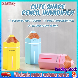 hongki Mini Pencil Humidifier Multicolor Light USB Powered Aroma Diffuser Air Purifier