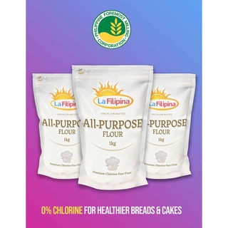 La Filipina Unchlorinated All-Purpose Flour 1 kg good