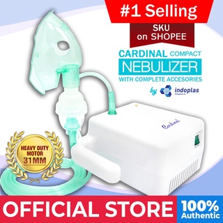 【in stock】 Indoplas Cardinal Compact Nebulizer (w/ complete accessories)