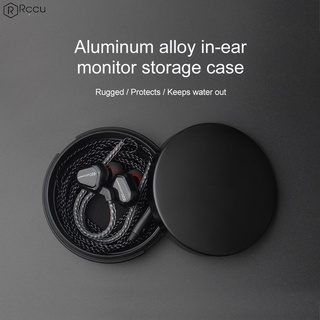 【Ready Stock】☬❅✲TRN Aluminum Alloy Metal In-Ear Earphone Hard Waterproof Earphone Storage Case Bag Ⓡ