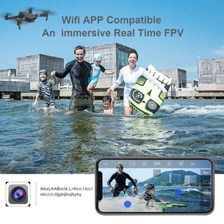WIFI FPV E58 Drone with Wide Angle HD 4K Camera Height Hold RC Foldable by H-Drone (4)