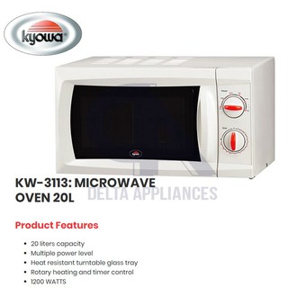 Kitchen Appliances♂♧✵Kyowa Microwave Oven 20L KW-3113