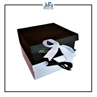 【Ready Stock】✶✜8x8x3 inches Fliptop Square Hard Box/Gift Box