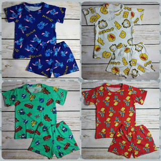 Kids Boy Terno T-shirt and Short 3-5 years old