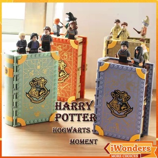 Harry Potter Hogwarts Moment: Course Book Lego Building blocks Including the scene Minifigures Popularity Toy gift (1)