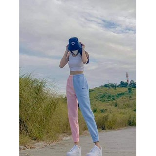 COZY TWO-TONED JOGGER PANTS AFFORDABLE HIGH QUALITY|YASSY (1)