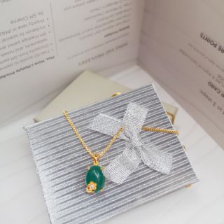 [SGI]stained chain lucky jade necklace (1)