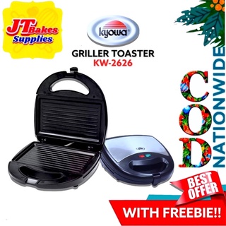 Kyowa Griller Toaster KW-2626 with Freebie
