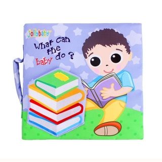 What can the baby do? Soft Cloth Book