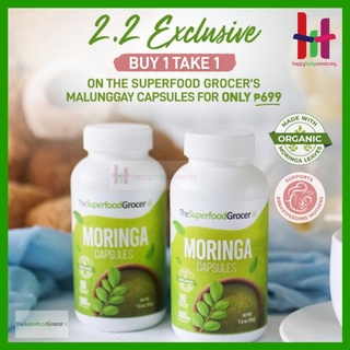 The Superfood Grocer's Moringa Malunggay Capsules 90caps