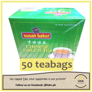 Susan Baker Chinese Green Tea / 50 Tea Bags (100g)