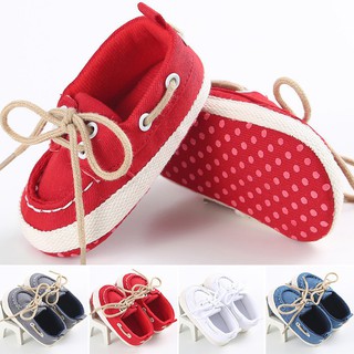 Kids Boy Girls Soft Sneaker Toddler Crib Shoes (3)