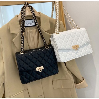 YQY #8097 fashion creative Korean women's bag trend women's single sling bag crossbody bag chain bag (1)