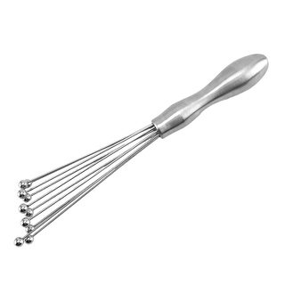 Mini Stainless Eggs Whisk Eggs Beater Ball Mixer Hand Mixer Cooking 10/12 inch Whisk Mixer Egg (2)