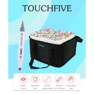 (Ready Stock) COD TouchFive 168 Colors Markers Can Choose Any Single Marker Graphic Art Set (1)