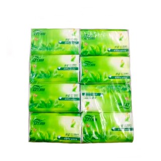 1 BUNDLE of 8 PACKS Pull Tissue Paper Facial Tissue Toilet Tissue Home Tissue Paper 480pulls * 3 ply