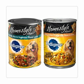 Pedigree Homestyle Meals/Choice Cuts Wet Dog Food in Can 375g