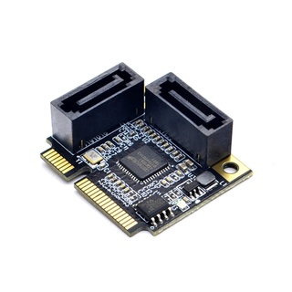 QUU PCI-E PCI Express Cards to 2 Ports SATA SD Converter for Computer,Sata Cards