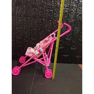 #Baby Travel Essentials❏❁Foldable Baby Doll Stroller Push Chair Girl Toy for Garden Outdoors Baby Pi