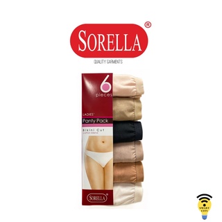 Sorella 6pcs Bikini Panty Pack (AH310)