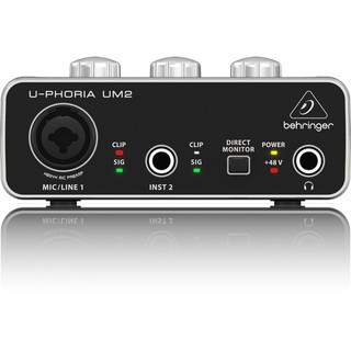 Behringer U-Phoria UM2 USB Audio Interface (NEW PACKAGING)