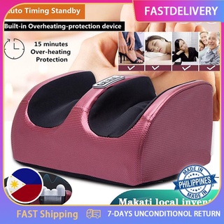 Garantiyang tunay Electric Foot Massager Machine Shiatsu Massage with Heat Therapy Deep Kneading