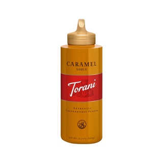 TORANI Puremade sauce 16.5 OZ - CARAMEL, WHITE CHOCOLATE, DARK CHOCOLATE, SALTED CHOCO CARAMEL