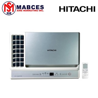 Hitachi 1HP Full DC Inverter Compact Window Type Aircon RA-10HVQ