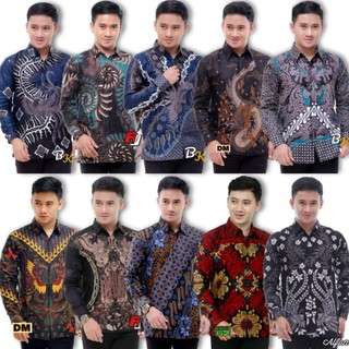 Batik Distro Men Embroidery SOGAN HRB026 BATIKAF NOTOARTO BATIK IPNU-IPPNU BATIKALF