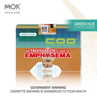 COO 1 Pack of Heat-not-Burn Sticks designed for MOK (Green Hue)