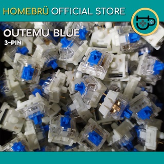 10pcs Outemu Blue (Clicky) Mechanical Keyboard Switches