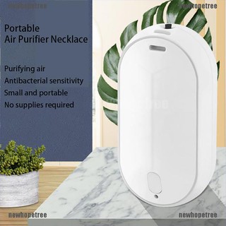 NTPH Air Purifier Necklace Wearable Mini Portable Negative Ion Air Freshener NTT