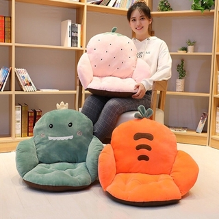 SHIP FAST!! 10 Types Soft CUTE Cartoon Carrot Seat Chair Cushion Waist Lumbar Pillow Waist Support Office Home for Student
