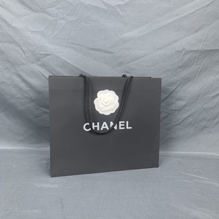 Counter Black chanel Gift Bag Paper Bag Packing Clothes Scarf Box t69n (2)