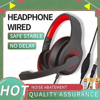 Headset K2pro 3.5mm Wired Headphones Gaming Headset Stereo Sound Headphone With Microphone
