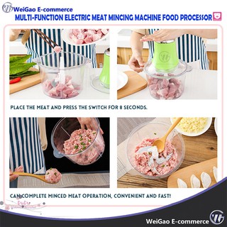 WG Multi-function Healthy Electric Meat mincing machine food processor (5)