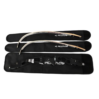 iHtg 1 Set Archery Recurve Bow Limbs Case+Bow Handle Case Nylon Bag Easy Carrying Recurve Bow Access (7)