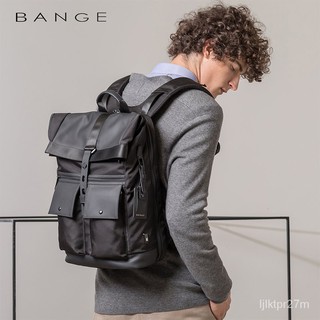 Men Fashion Backpack Waterproof Backpack Multifunctional Travel Bag Casual School Rucksack nJmO