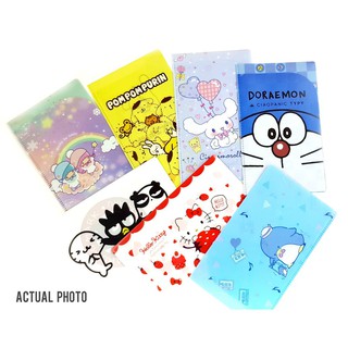 LittleTwinStars HelloKitty Doraemon BadtzMaru Pompompurin Cinnamoroll multipurpose envelope