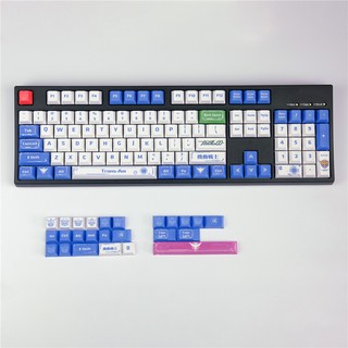 Soldier Mobile Keyboard Key-caps CHERRY Profile PBT Sublimation Keycap for 61/64/84/104 Keys Mechanical Keyboard Keycaps