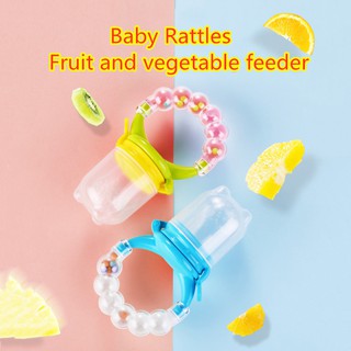 【Stock】 Baby Pacifier Fresh Food Fruit Nibbler Feeder Nipple Feeder Baby Fruit Feed